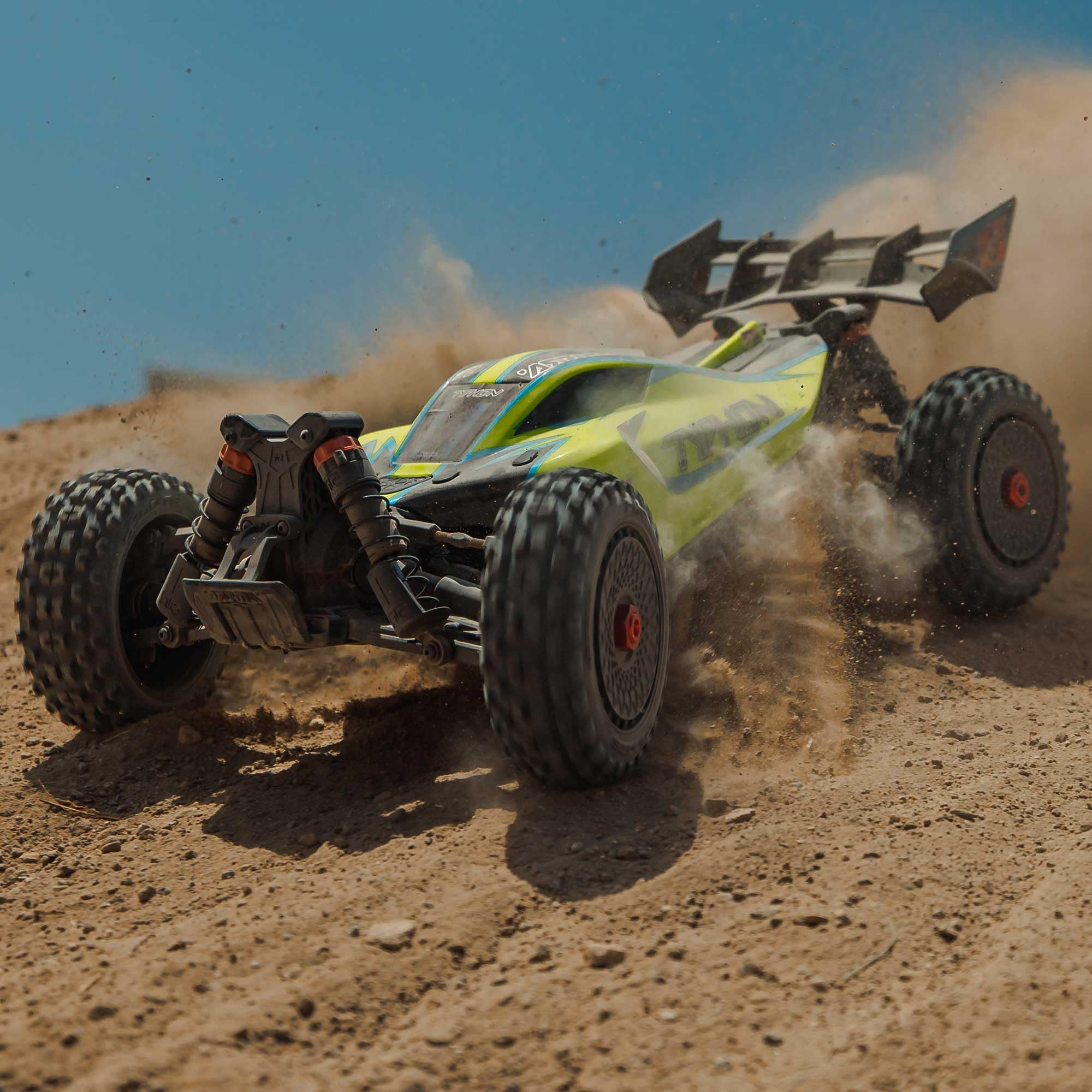 arrma-typhon-223s-dsc-4x4-rtr-brushless-buggy-gelb-1-8 image 2
