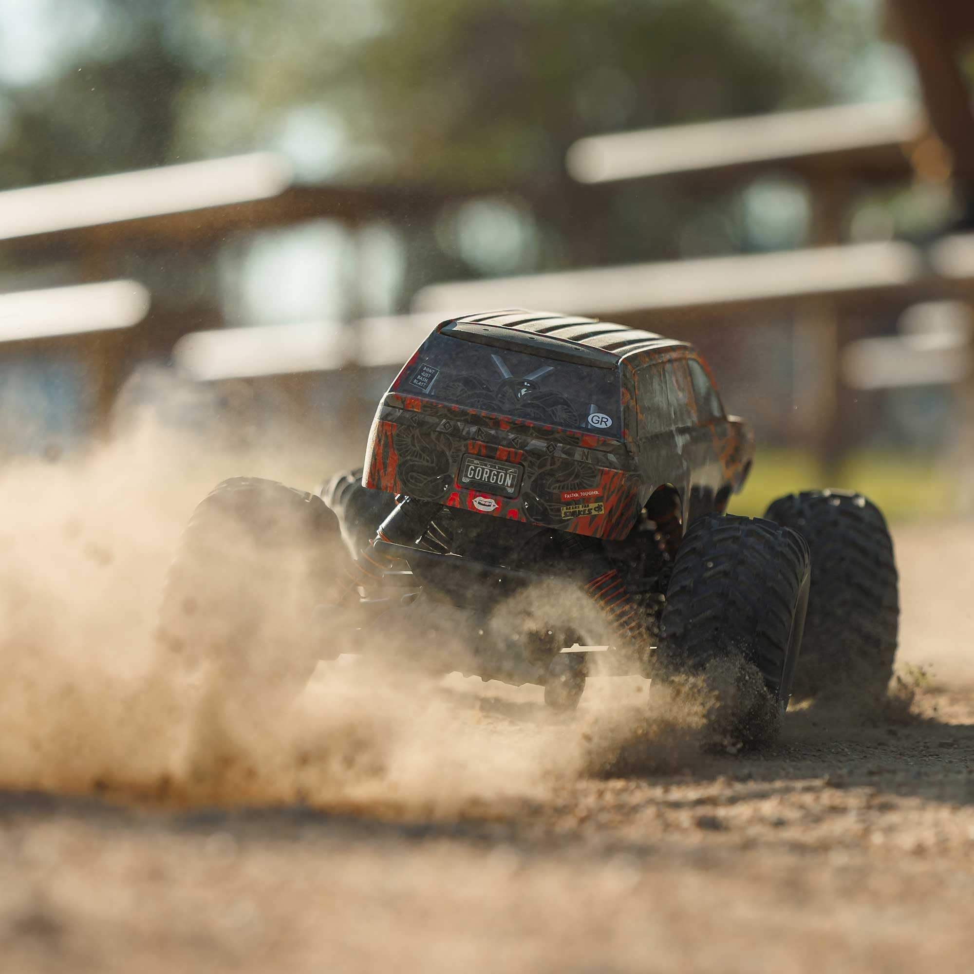 arrma-gorgon-223s-2wd-rtr-monster-truck-rot-schwarz-brushless image 3