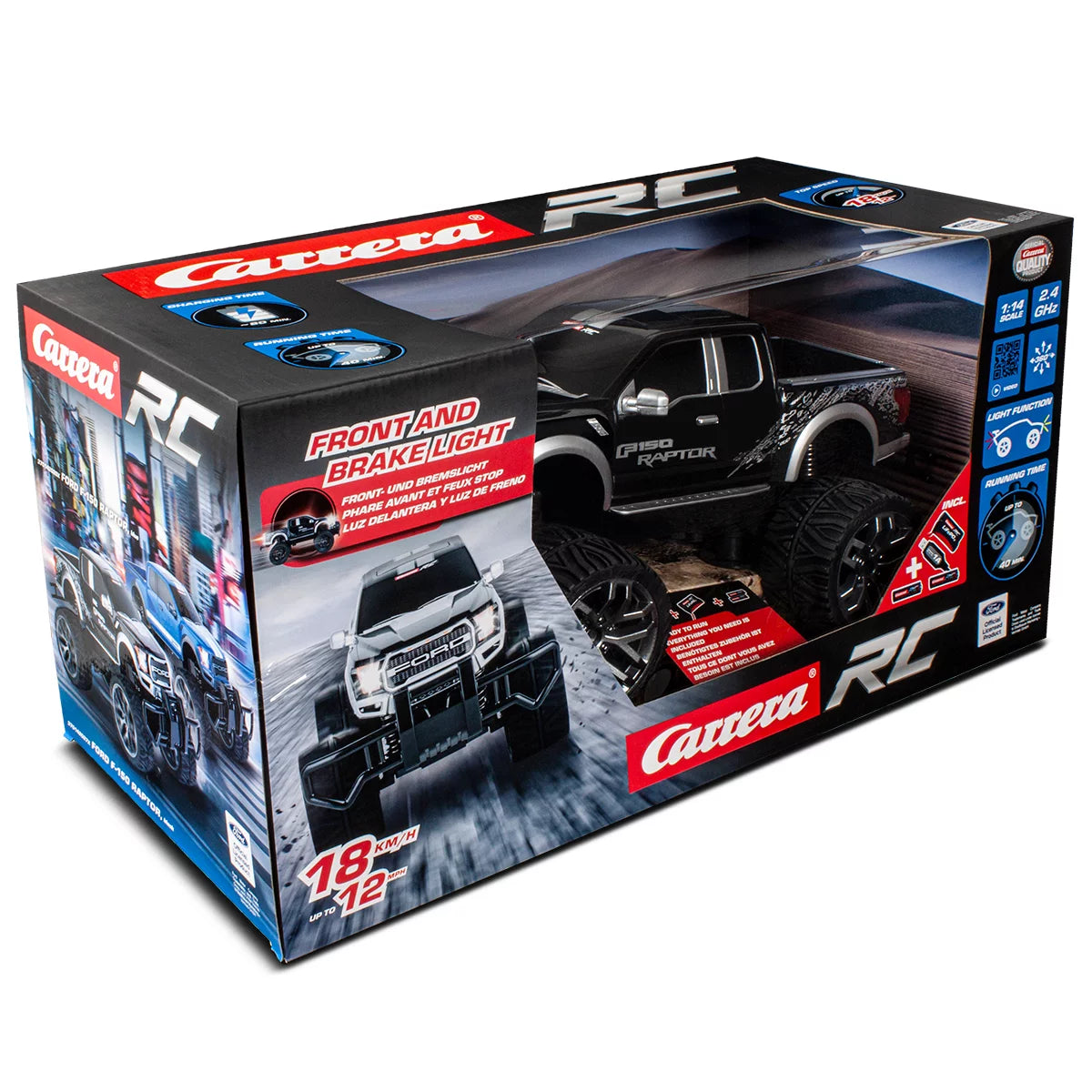 carrera-action-ford-f-150-raptor-rc-auto-schwarz-2-4-ghz image 3