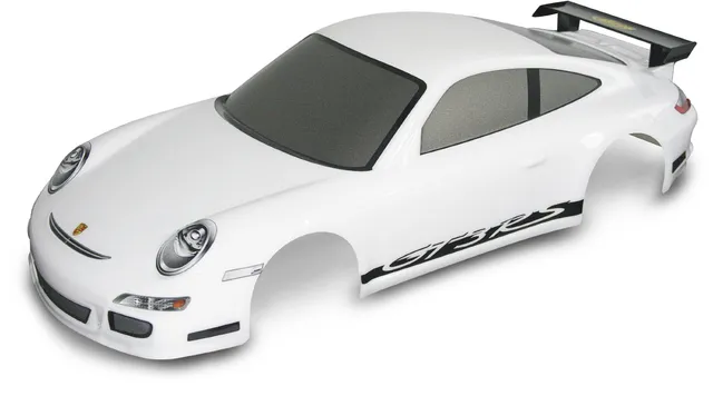 carson-porsche-911-gt3-karosserie-1-10-wei-bedruckt image 1