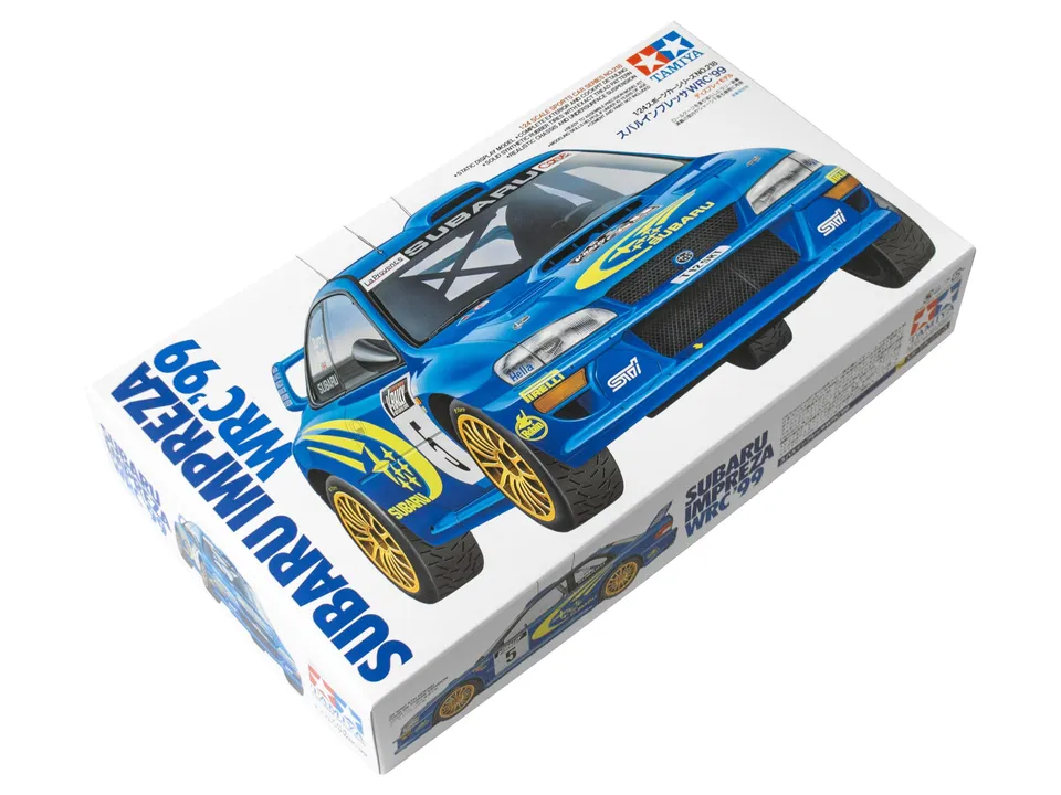 tamiya-24218-subaru-impreza-wrc-99-1-24-auto-bausatz-blau image 1