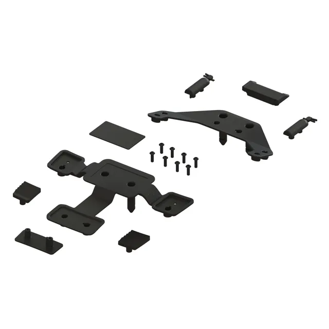 arrma-kraton-body-mount-set-karosseriehalter-rc-ersatzteil image 1