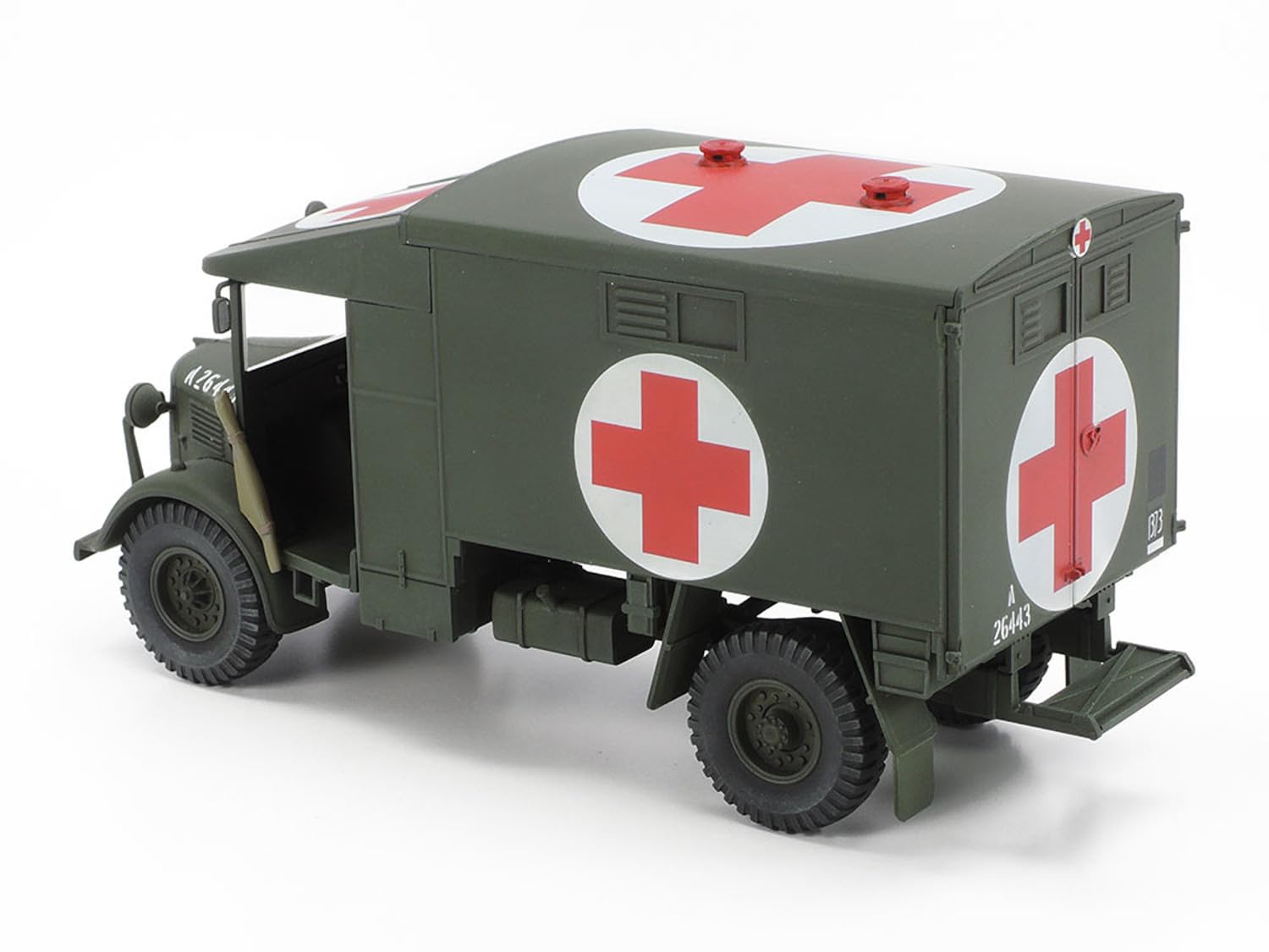 tamiya-static-models-32605-krankenwagen-1-48-bausatz image 3