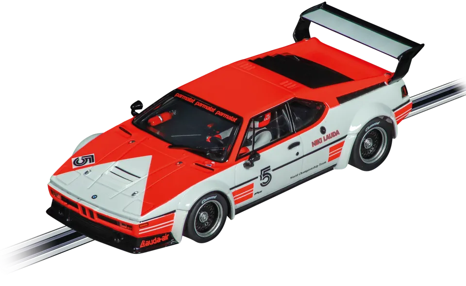 carrera-digital-132-bmw-m1-procar-lauda-no-5-auto-hockenheim image 1