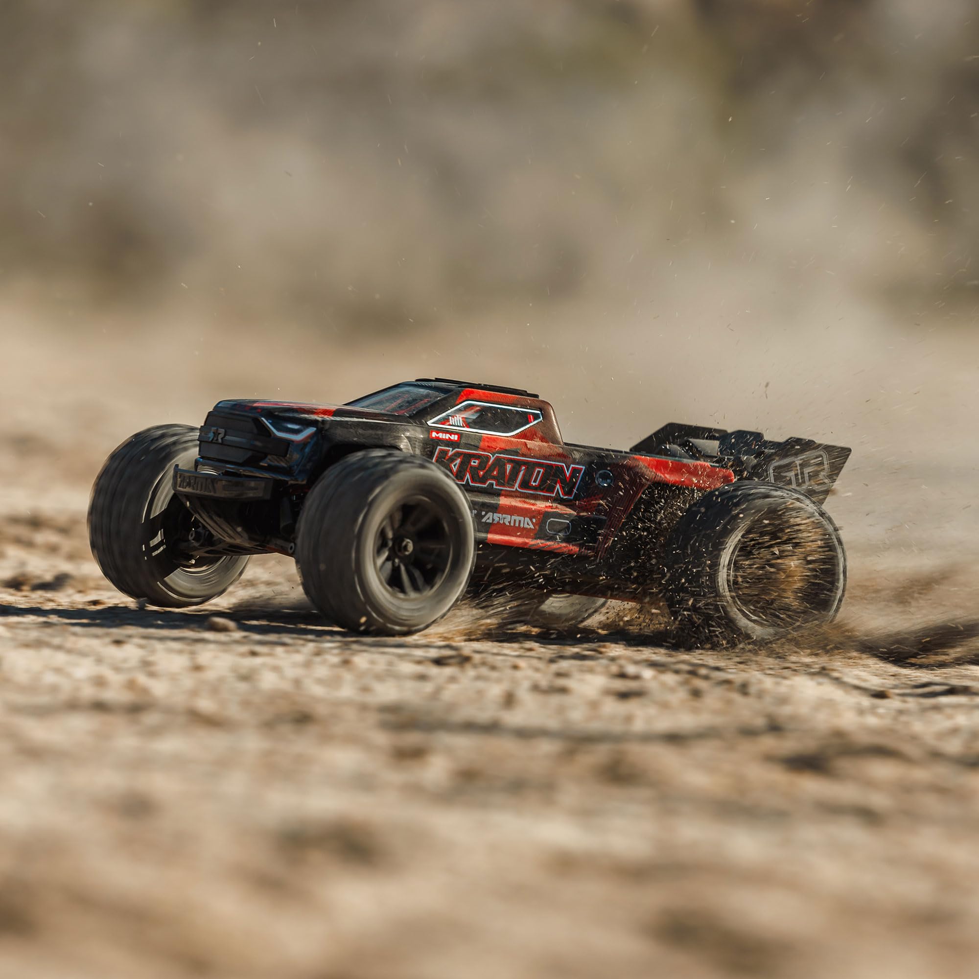 arrma-mini-kraton-3s-brushless-truck-rtr-1-16-schwarz-rot image 4