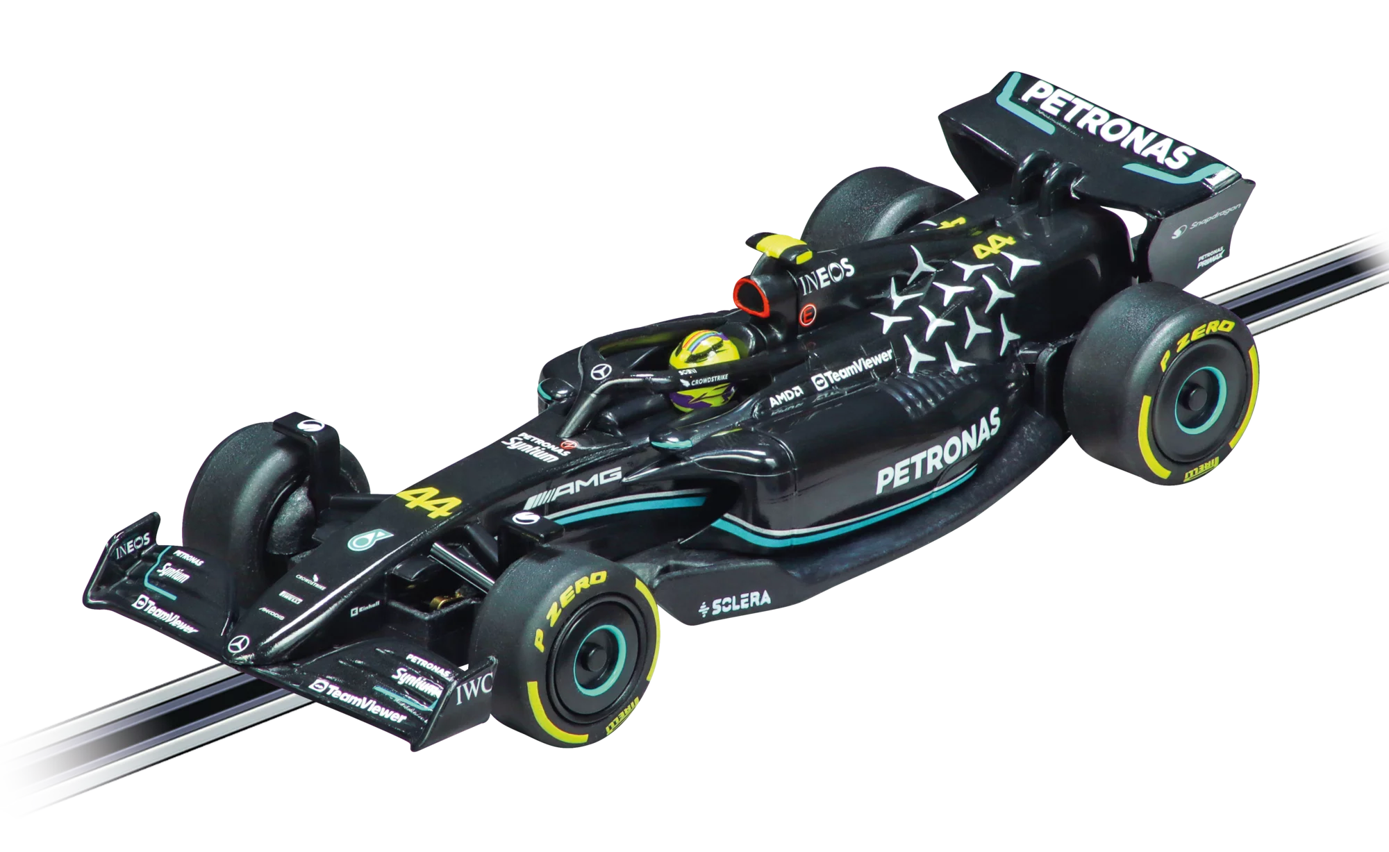 carrera-digital-132-mercedes-amg-f1-w14-hamilton-slotcar image 1