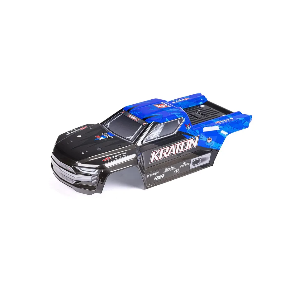 arrma-kraton-4x4-4s-blx-karosserie-1-10-schwarz-blau image 1