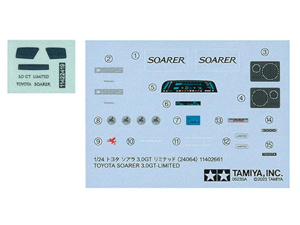 tamiya-24064-toyota-soarer-3-0gt-1-24-plastikbausatz image 7