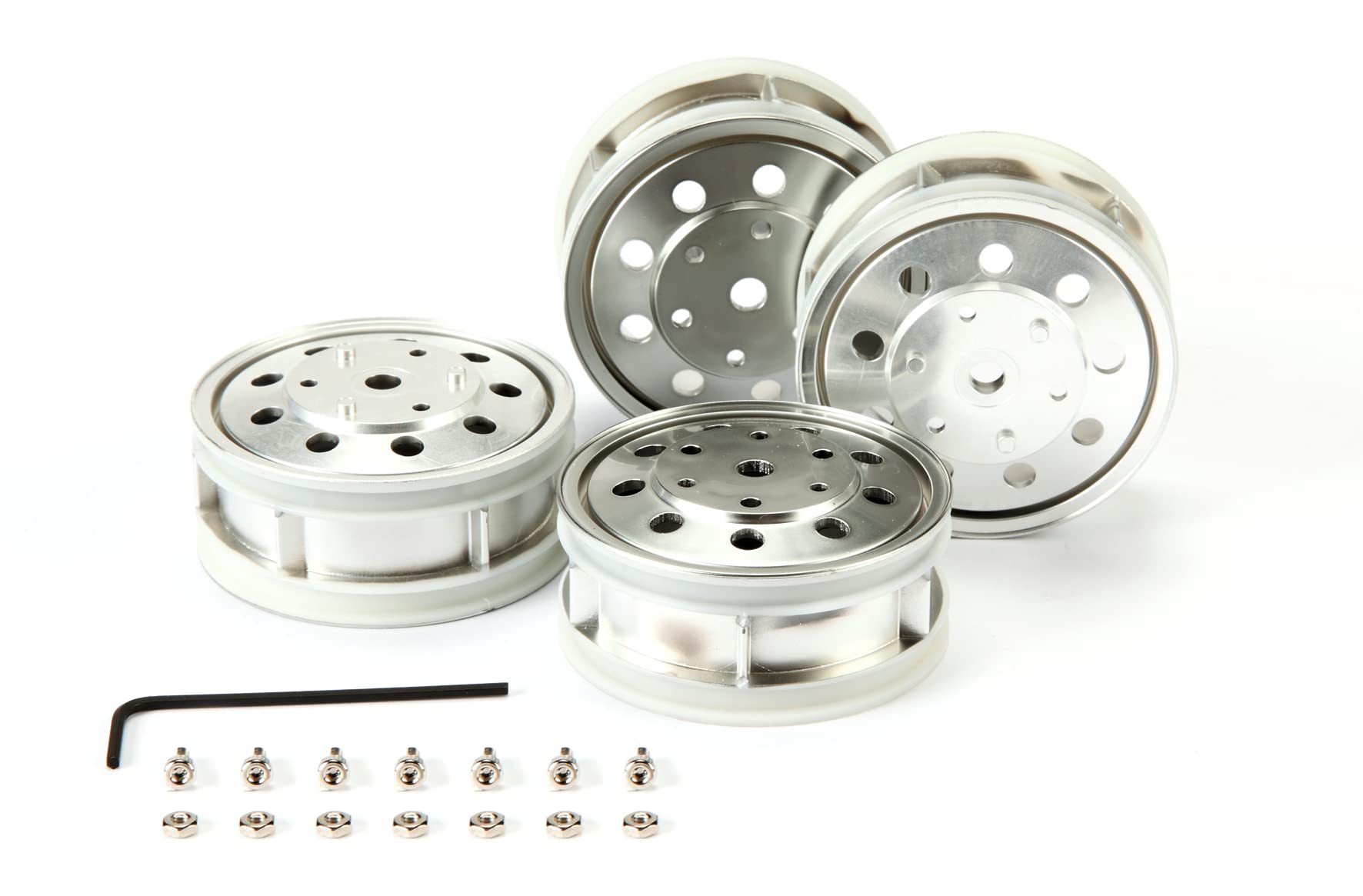 tamiya-56518-truckfelgen-hinten-chrom-matt-1-14-2er image 2