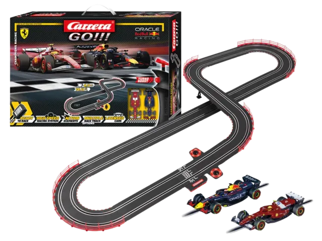 carrera-go-champion-s-racing-rennbahnset-rb21-ferrari-4-3-m image 1