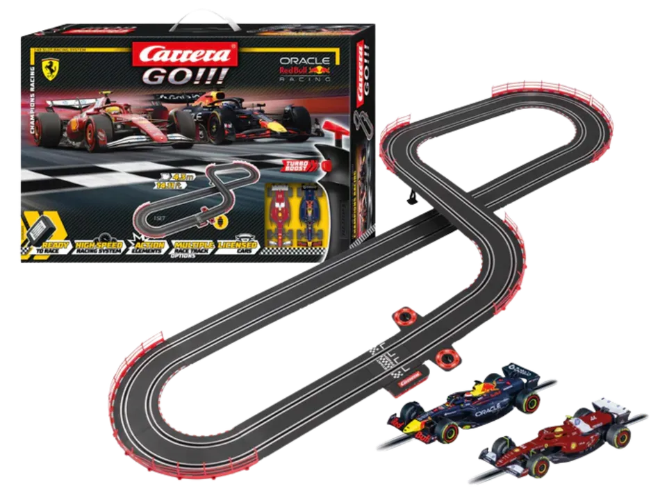 carrera-go-champion-s-racing-rennbahnset-rb21-ferrari-4-3-m image 1