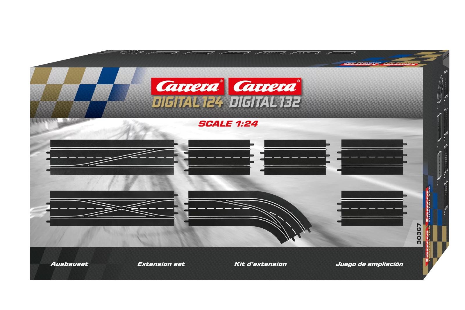carrera-digital-132-digital-extension-set-ausbauset-mit-weichen image 2
