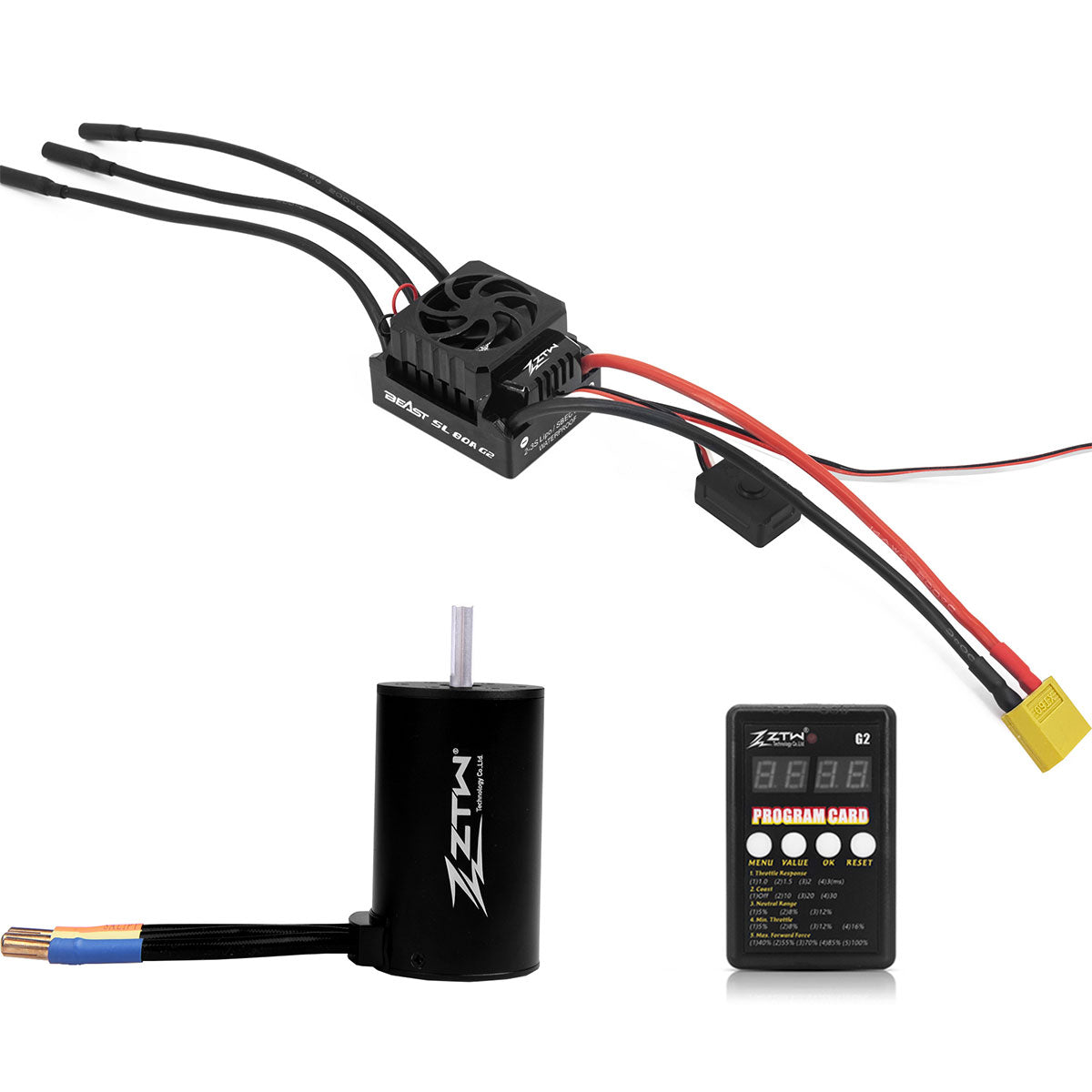 ztw-beast-g2-80a-regler-combo-3660-3000kv-1-10-auto image 3