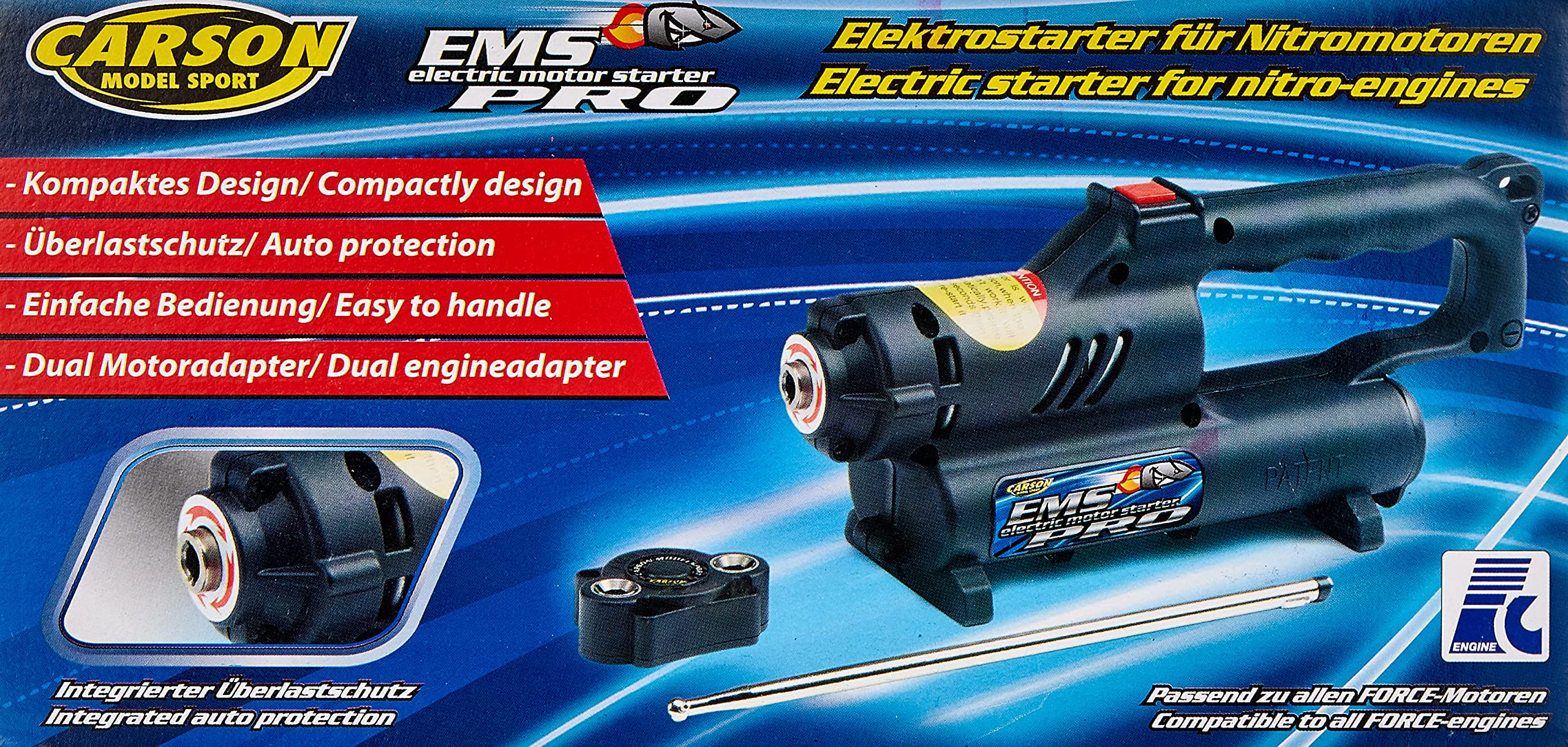 carson-500905081-ems-pro-starter-7-2v-verbrenner-1-8-1-10 image 2