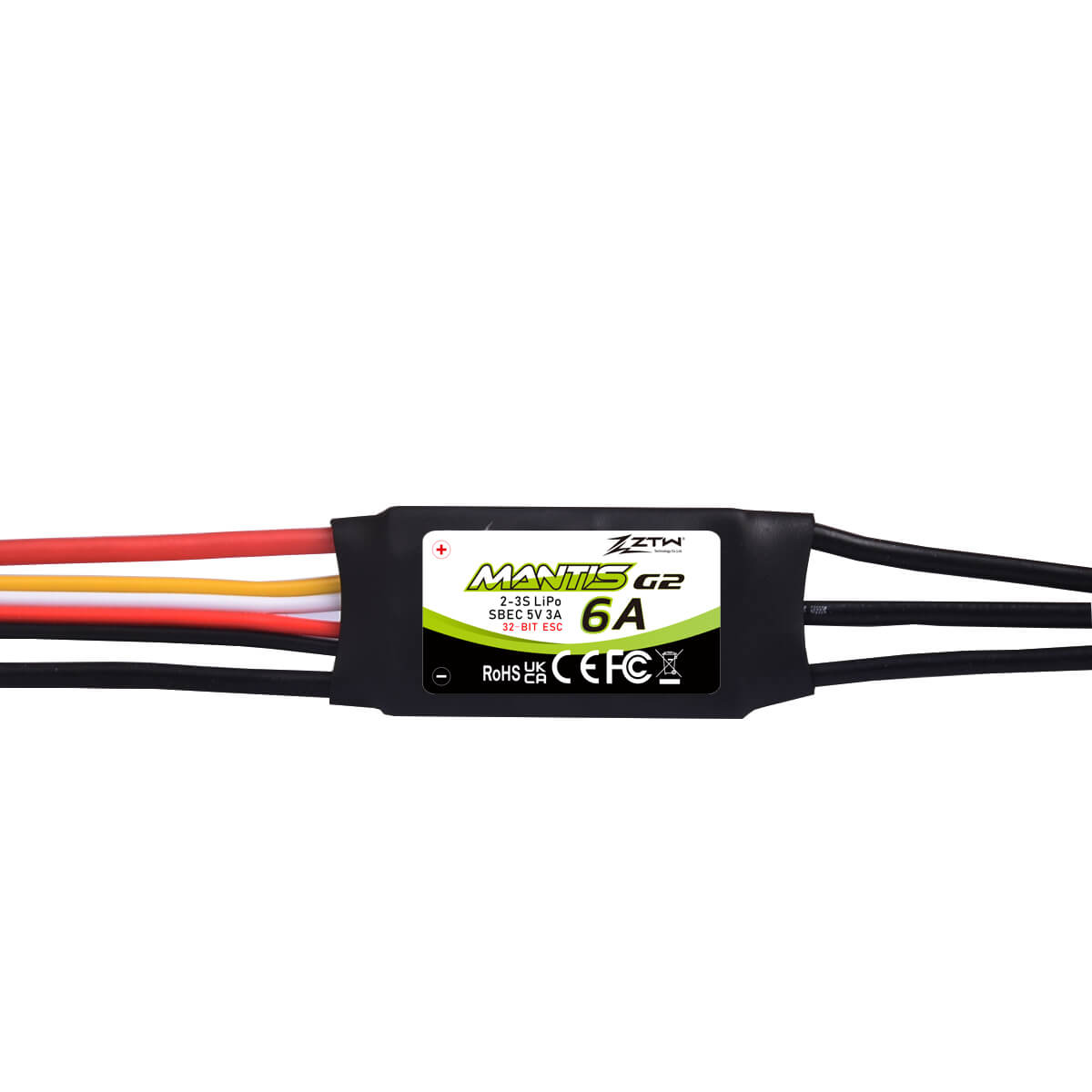 ztw-mantis-g2-6a-flugregler-2-3s-sbec-mit-xt30 image 3