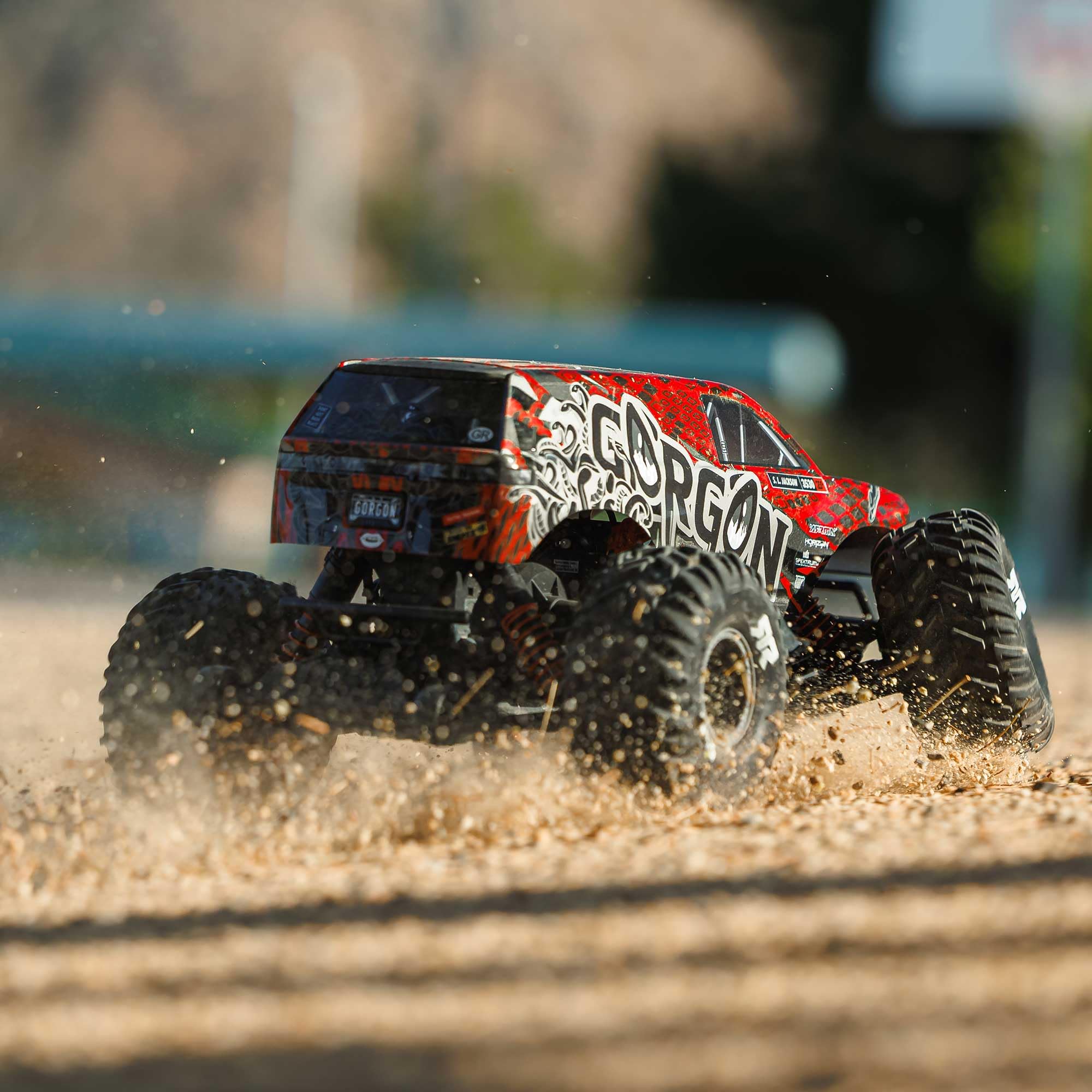 arrma-gorgon-223s-2wd-rtr-monster-truck-rot-schwarz-brushless image 5