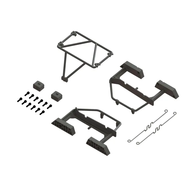 arrma-grom-desert-truck-rollk-fig-karosserie-schwarz image 1