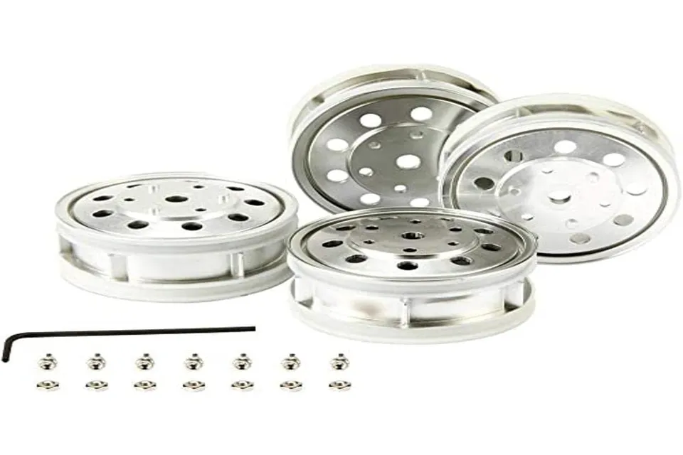 tamiya-56518-truckfelgen-hinten-chrom-matt-1-14-2er image 1