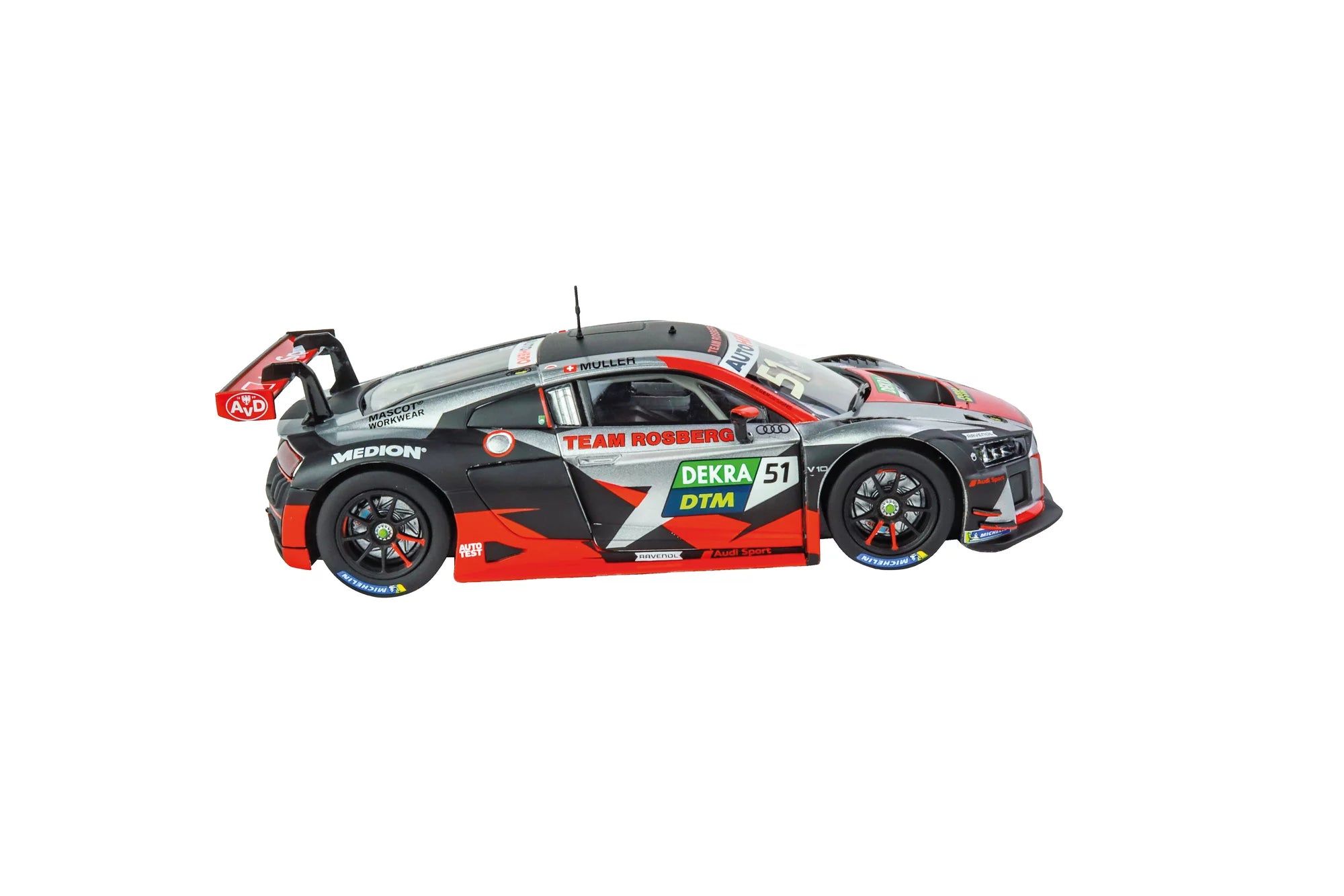 carrera-audi-r8-lms-gt3-team-rosberg-no-51-slotcar-1-32 image 3