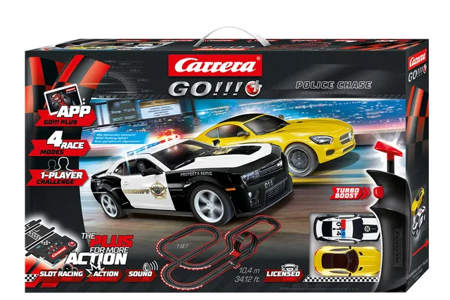 carrera-digital-132-police-chase-rennbahn-set-sheriff-camaro image 1