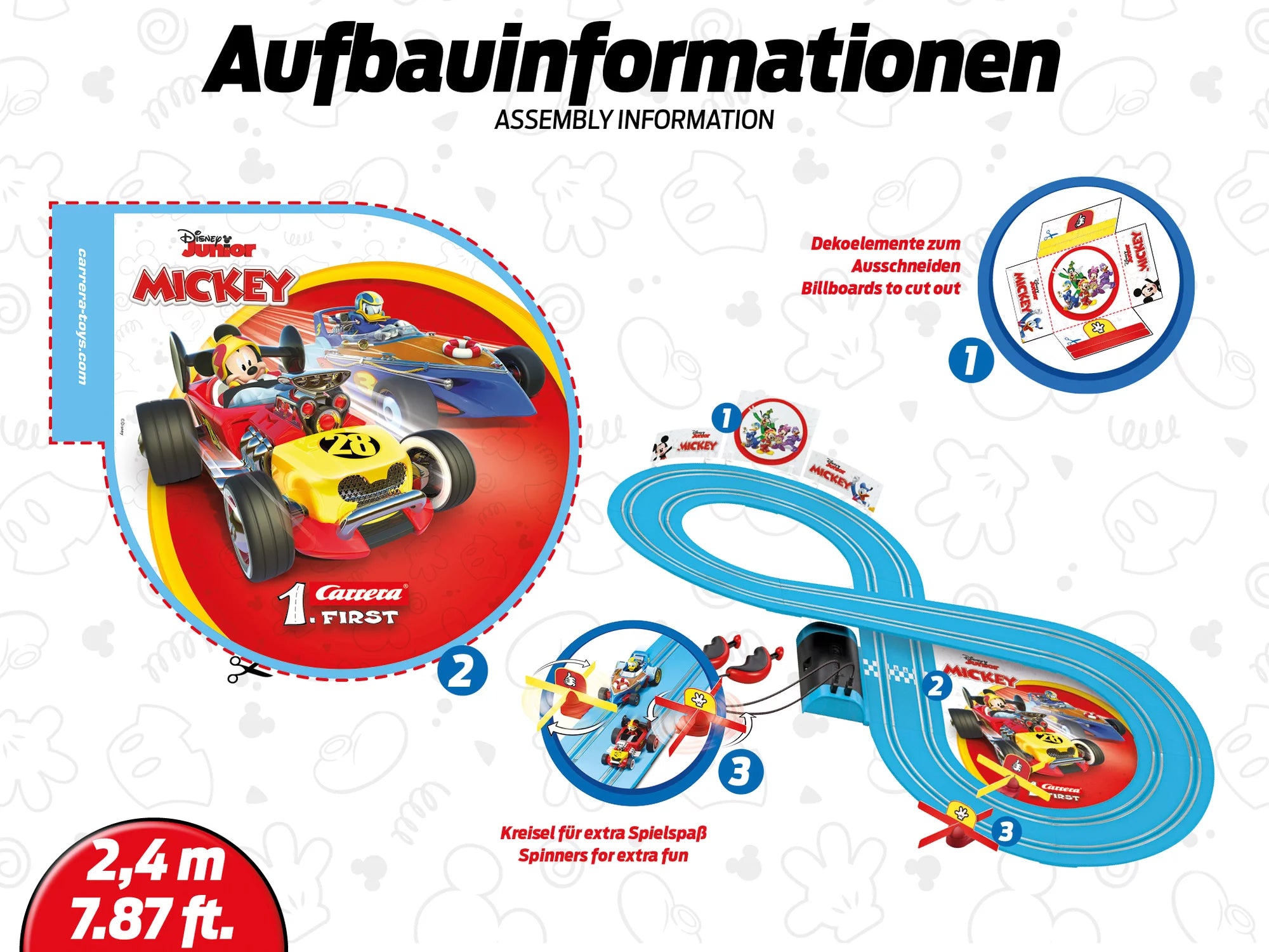 carrera-first-mickey-s-fun-race-rennbahn-disney-set-ab-3-jahre image 7