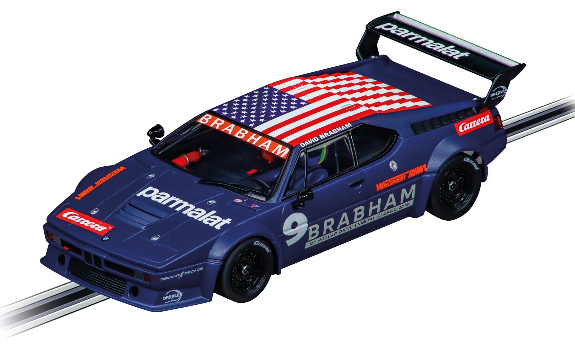 carrera-digital-124-bmw-m1-procar-slotcar-wagner-racing-1-24 image 1