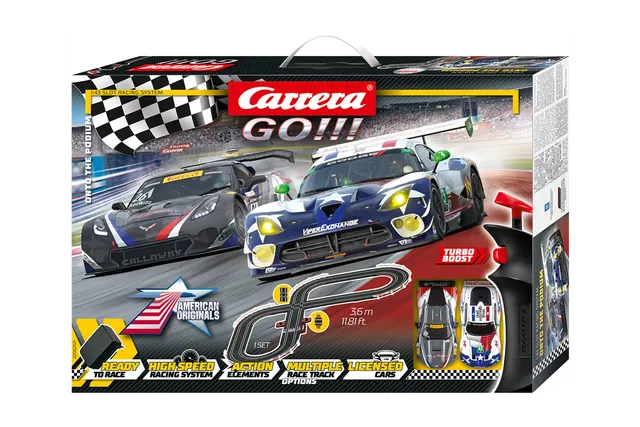 carrera-go-onto-the-podium-set-viper-vs-corvette-1-43 image 1