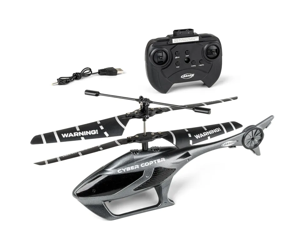 carson-cyber-copter-hubschrauber-grau-2ch-rtf-led image 1