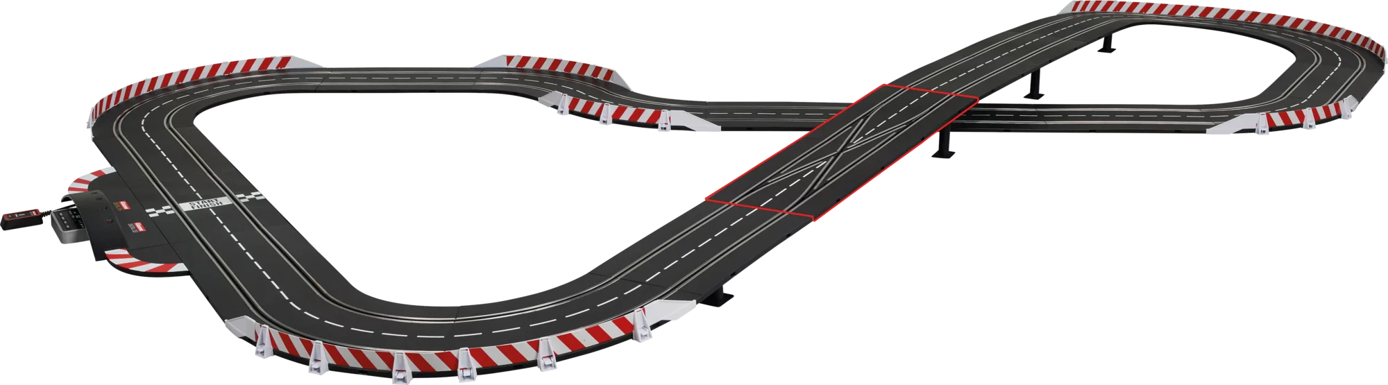 carrera-digital-132-full-throttle-rennbahn-set-porsche-lamborghini image 2