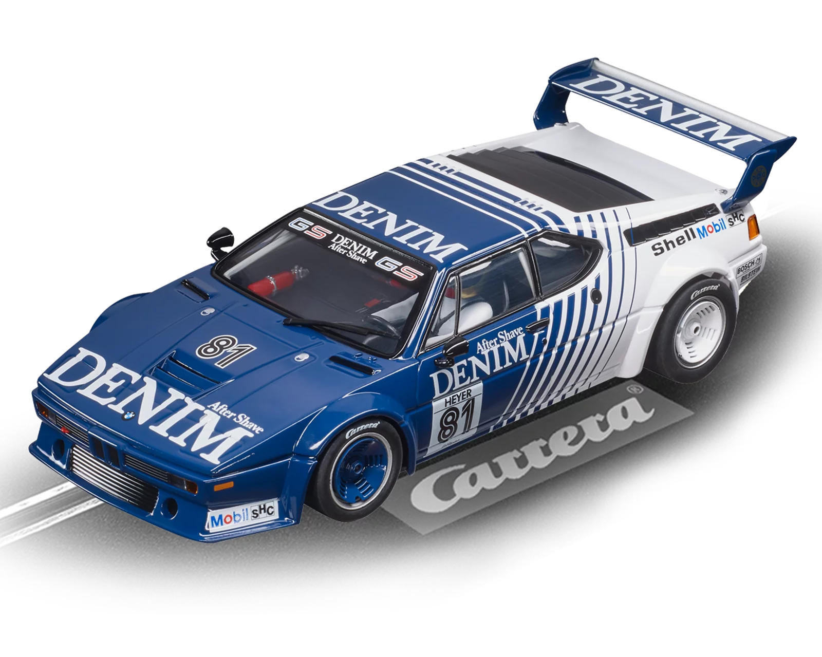 carrera-digital-124-bmw-m1-procar-denim-no-81-slotcar-1-24 image 1