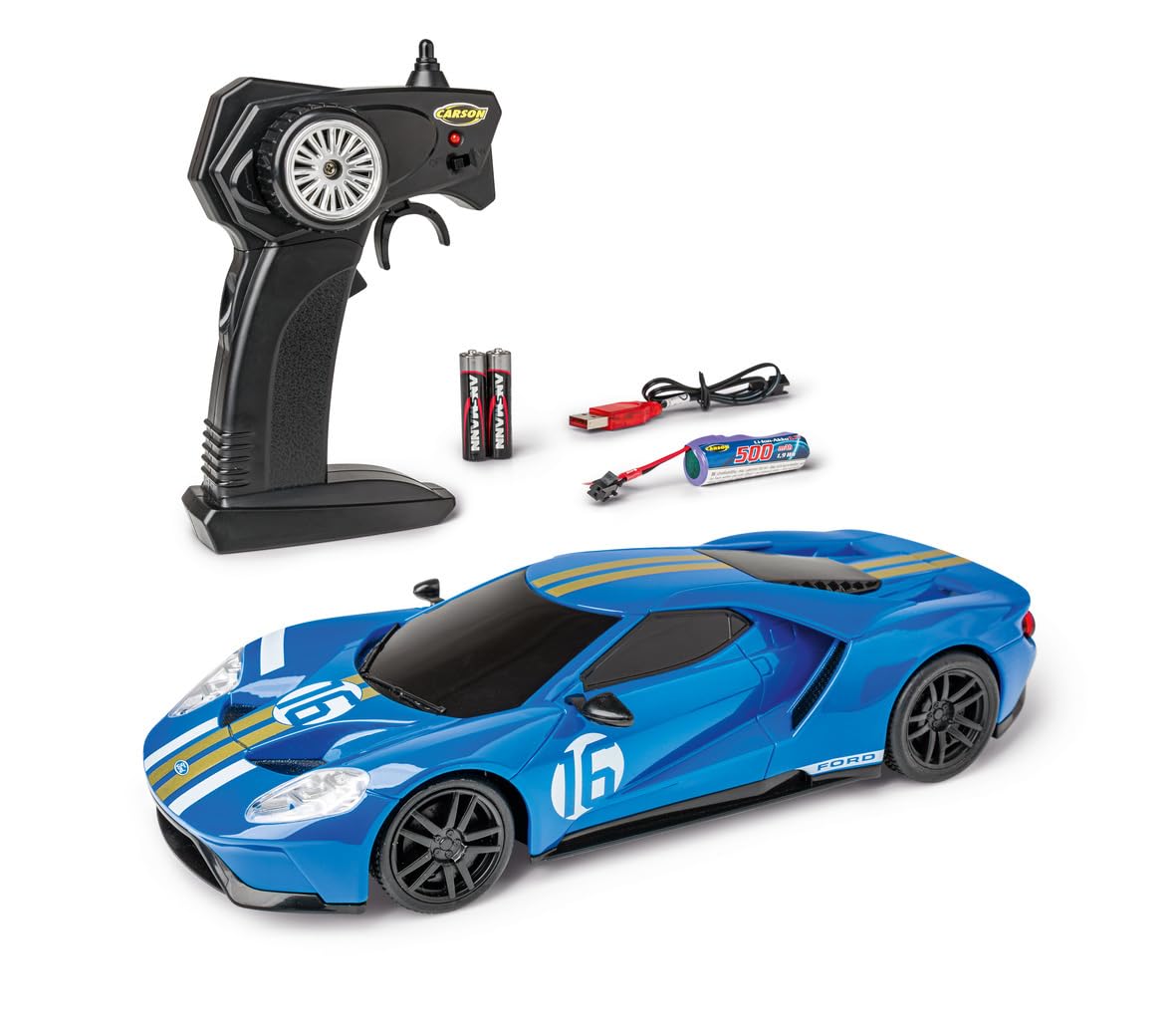 carson-500404308-lamborghini-veneno-rc-auto-1-24-gr-n-rtr image 7