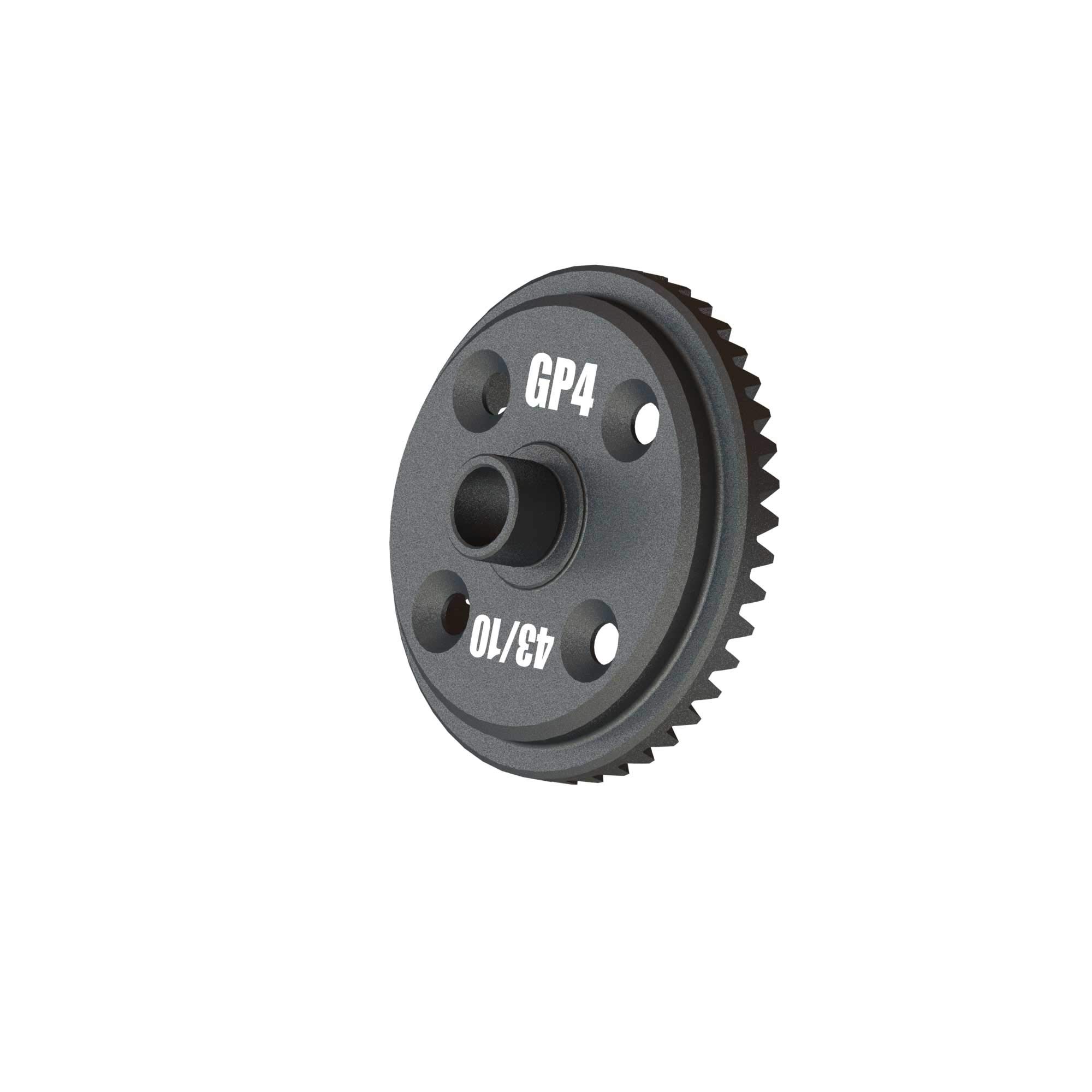 arrma-kraton-43t-spiral-main-diff-gear-gp4-5mm-exb-stahl image 1