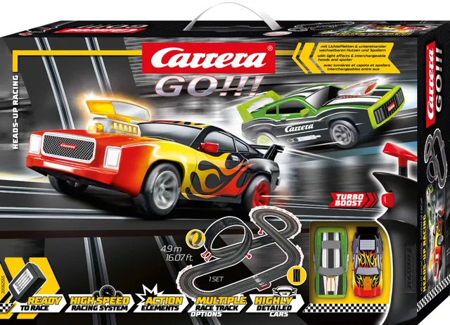 carrera-digital-132-heads-up-racing-slotcar-set-go-4-9m-looping image 1