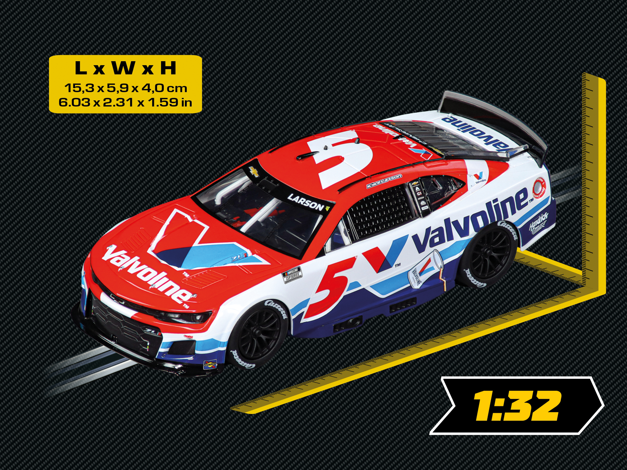 carrera-digital-132-nascar-camaro-zl1-slotcar-larson-no-5-2026-2 image 3