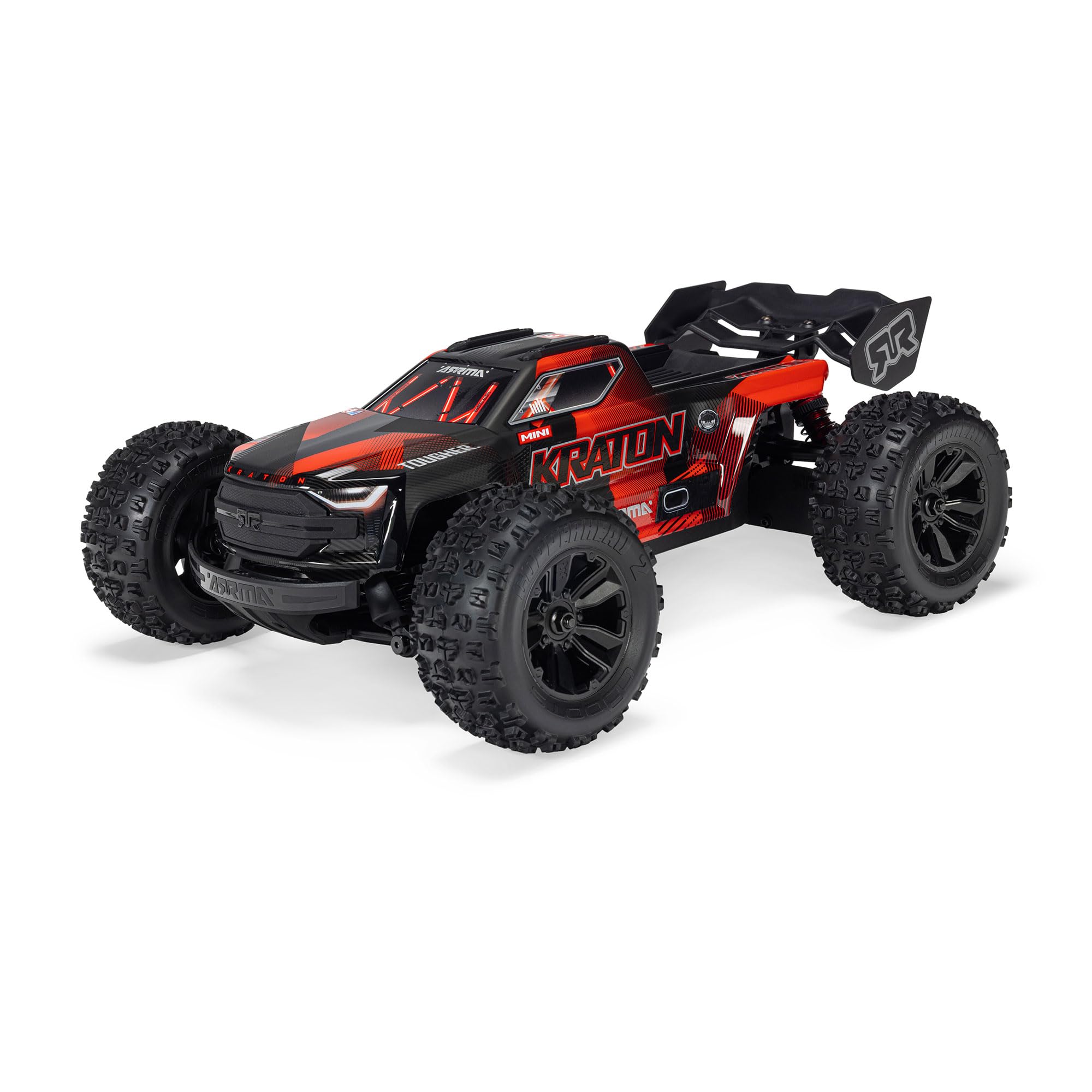 arrma-mini-kraton-3s-brushless-truck-rtr-1-16-schwarz-rot image 1