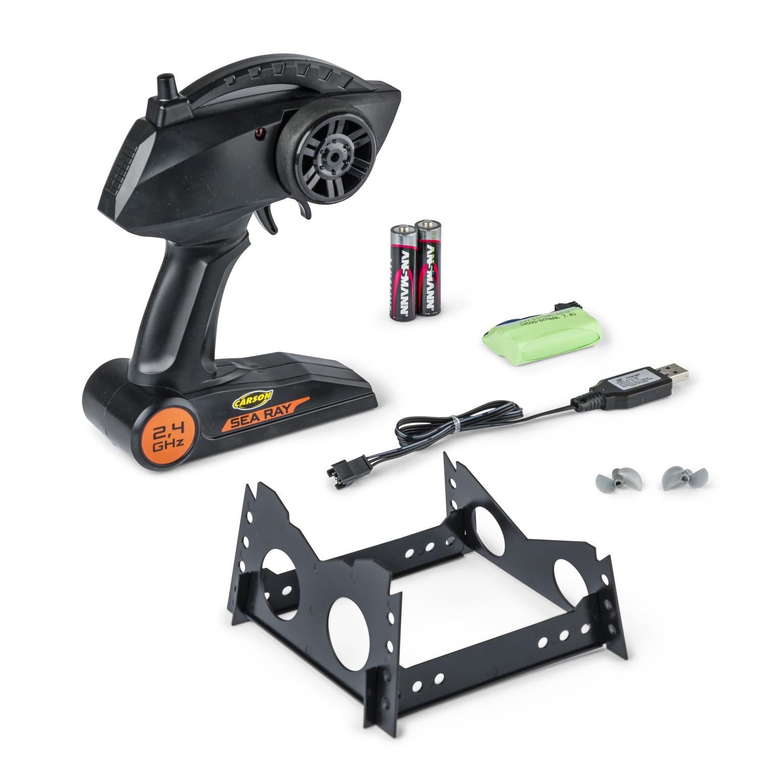 carson-sea-ray-rc-boot-2-4-ghz-rtr-orange-doppelantrieb image 2