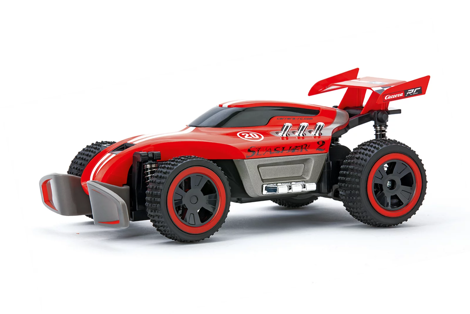 carrera-rc-action-slasher-2-0-buggy-rc-auto-2-4ghz-rot image 1