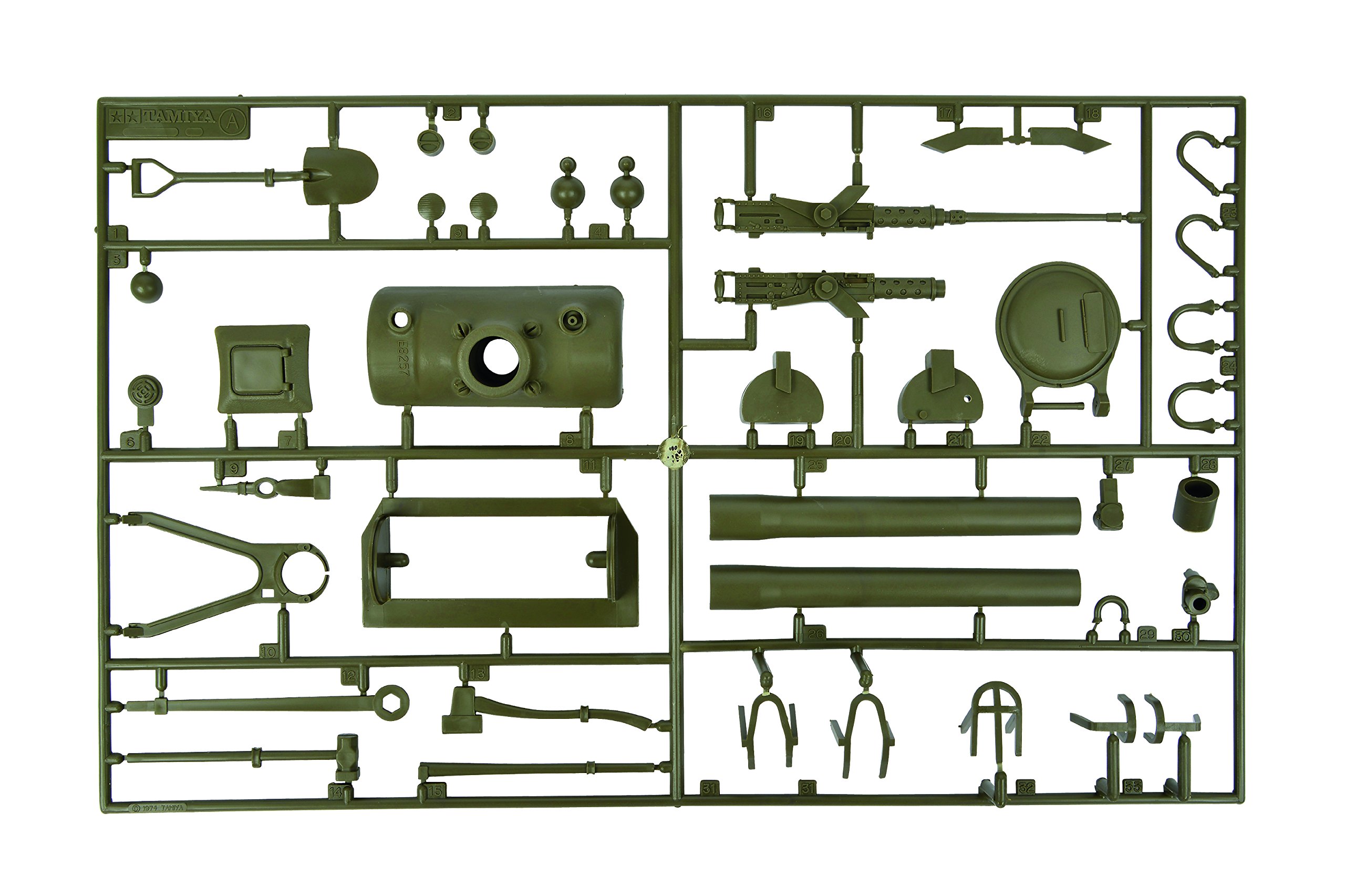 tamiya-static-models-a-teile-m4-sherman-56014-a1-a33 image 1