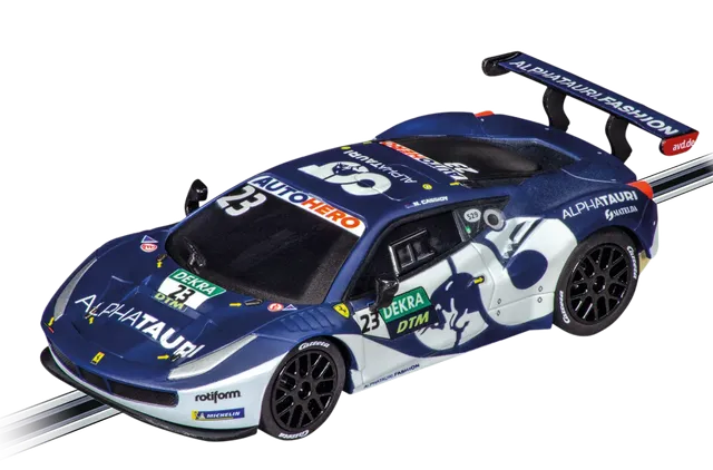 carrera-go-ferrari-488-gt3-slotcar-no-23-alphatauri image 1