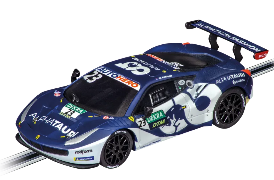 carrera-go-ferrari-488-gt3-slotcar-no-23-alphatauri image 1