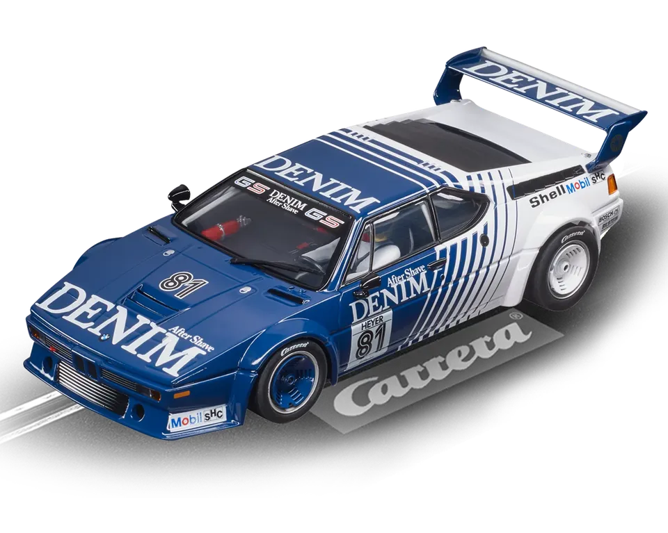 carrera-digital-124-bmw-m1-procar-denim-no-81-slotcar-1-24 image 1