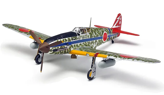 tamiya-ki-61-id-hien-tony-flugzeug-bausatz-1-48-unlackiert image 1