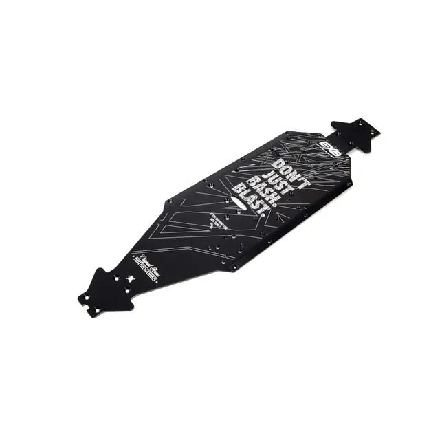 arrma-mini-alu-chassis-ara320570-lwb-7075-schwarz image 1
