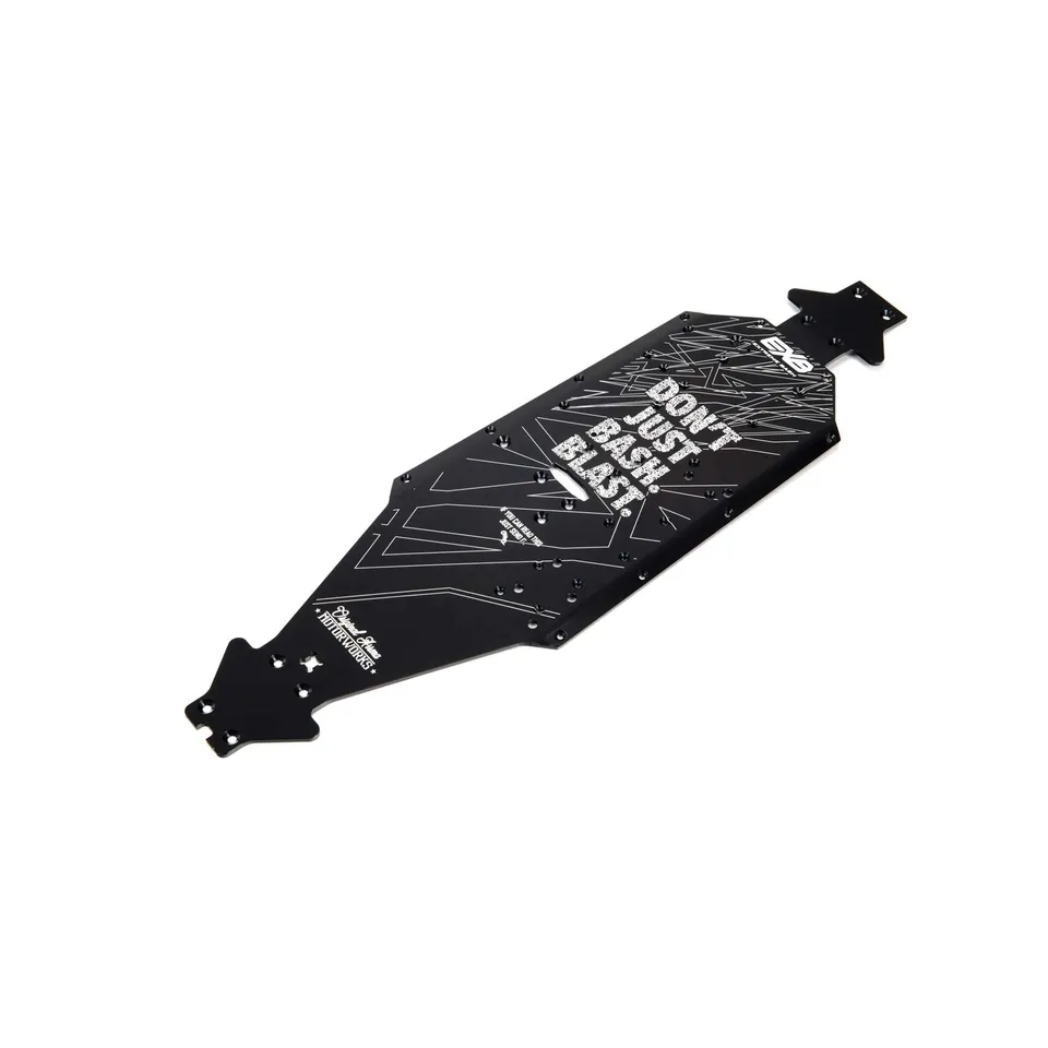 arrma-mini-alu-chassis-ara320570-lwb-7075-schwarz image 1