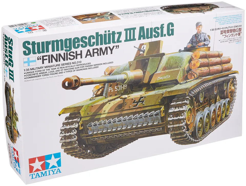 tamiya-sturmgesch-tz-iii-ausf-g-panzermodell-1-35-finnland image 1