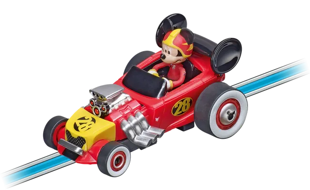 carrera-rc-first-mickeys-hot-doggin-hot-rod-slotcar-1-50 image 1