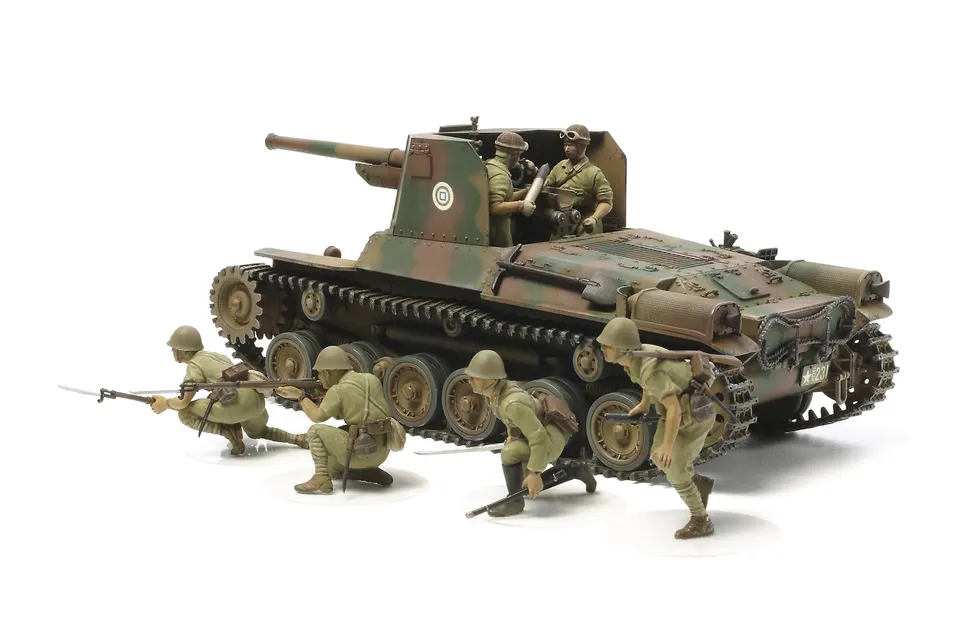 tamiya-300035331-type-1-panzer-modellbausatz-1-35-mit-figuren image 1