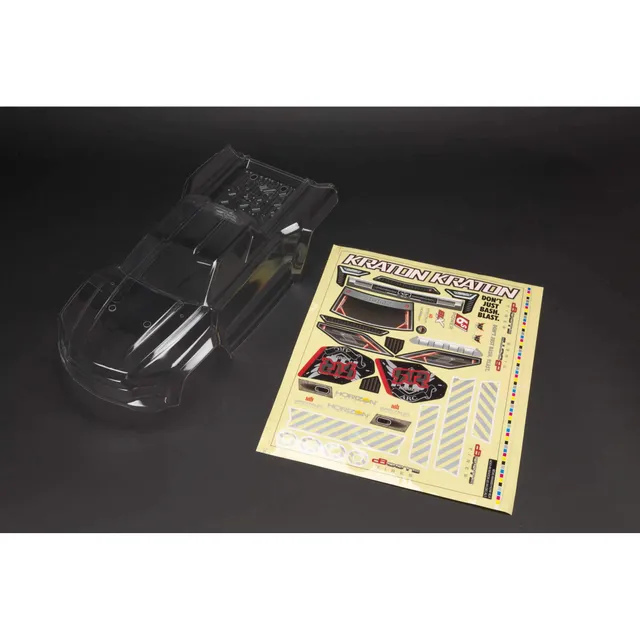 arrma-kraton-6s-blx-karosserie-klar-mit-aufkleber image 1