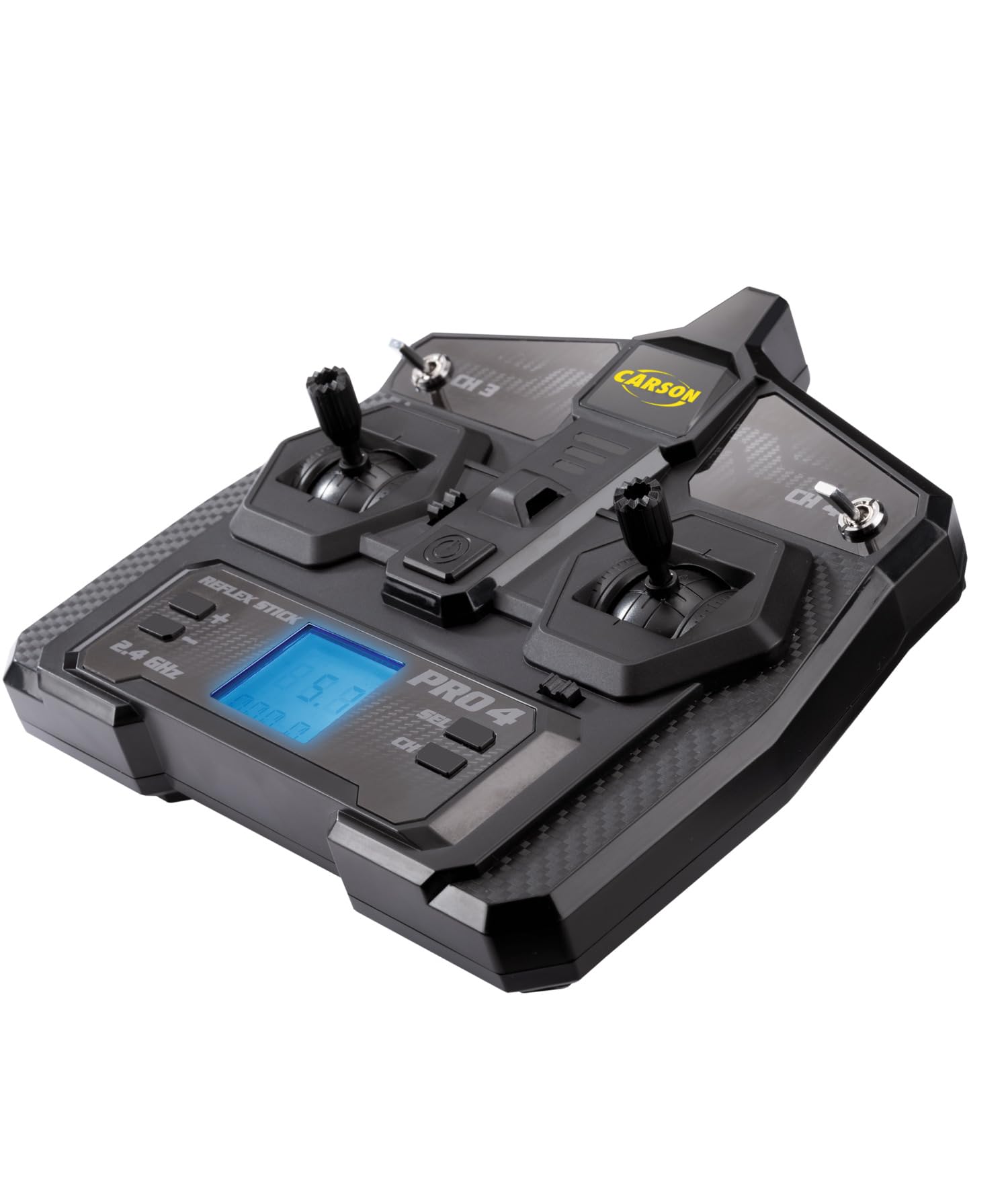 carson-fs-4k-reflex-stick-pro-4-rc-fernsteuerung-4-kanal-lcd image 2