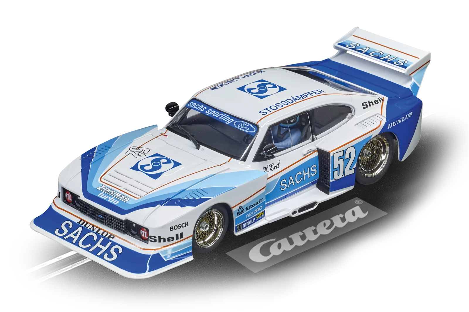 carrera-ford-capri-zakspeed-turbo-sachs-no-52-slotcar image 1